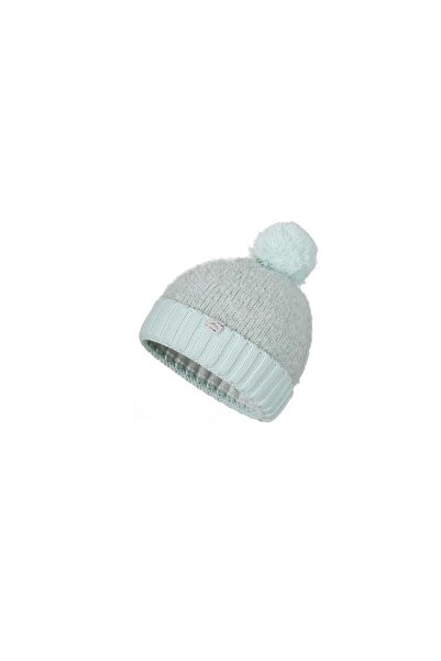 Fonem Women's Fita Wool Beret Fo 2776 Mint Green - Winter Wool Beret with Dur...