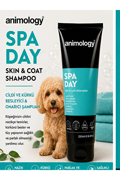 Animology Spa Day Skin & Coat Cildi ve Kürkü Besleyici ve Tüy Yapısını Onarıc...