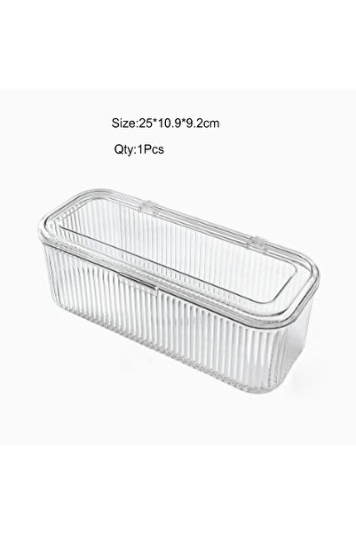 Choice N-106 10Pcs Transparent Acrylic Nail Storage Box Dust-Proof Travel Org...