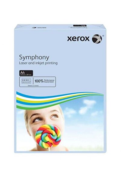 Xerox ورق تصوير ملون A4 500 ورقة سيمفوني أزرق فاتح 80 جرام 3R93967