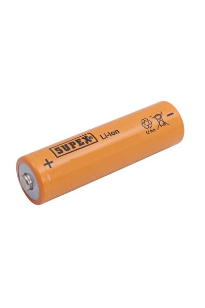 Supex İcr18500-1500Ma 3.7V 3C Lityum İon Pil