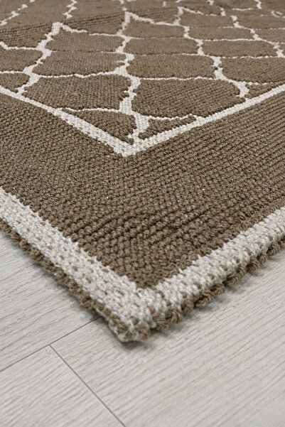 Çelsa Home Dora Bukle Lüks Pamuklu, Makinede Yıkanabilir Kilim - Bej / Yolluk...