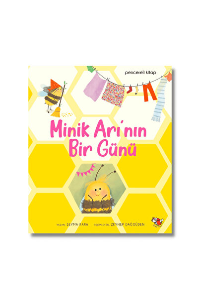 Uçan Kitap Minik Arı'nın Bir Günü Pencereli Kitap