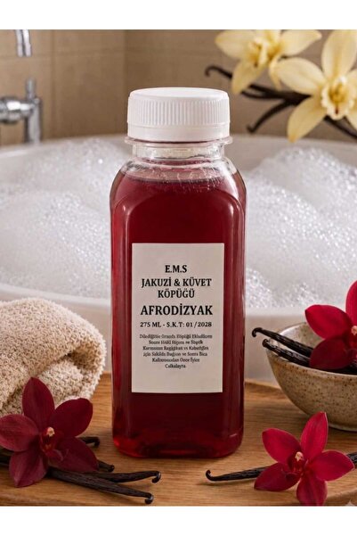 E.M.S AVM KOKUSU Jakuzi Köpüğü & Küvet Köpüğü & Banyo 275 ml Yoğun Koku Ve Kö...