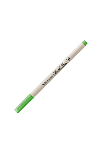 artline Supreme Fine Brush Tip Marker Pen Highlighter Green Lv-A-Epfs-F Flo G...