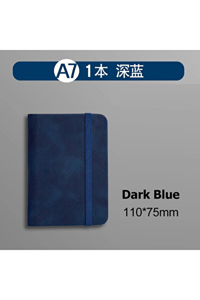 Choice4 Dark Blue A7 1Pcs A7 Mini Notebook Portable Student Pocket Book Notep...