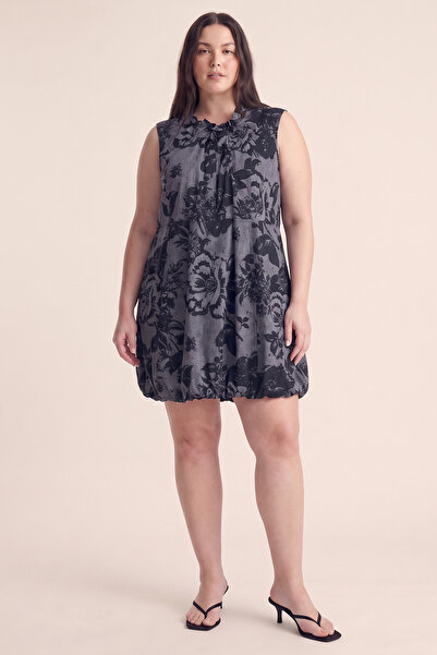 MYLİNE Floral Print Sleeveless Dress