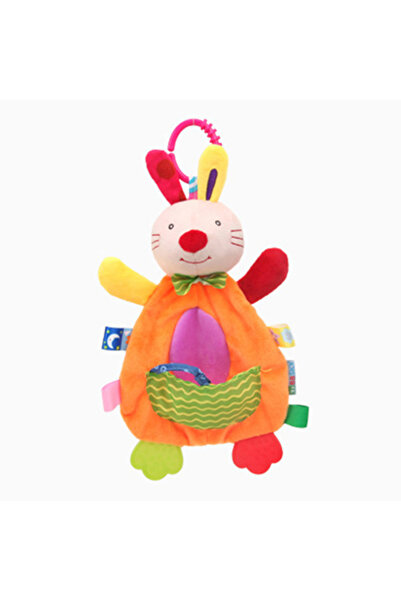 Choice rabbit 568 Baby Security Blanket Elephant with Tags Teether Rattles Mo...