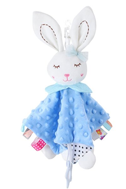 Choice Blue Rabbit Newborn Baby Plush Stuffed Toys Cute Animal Blanket Comfor...