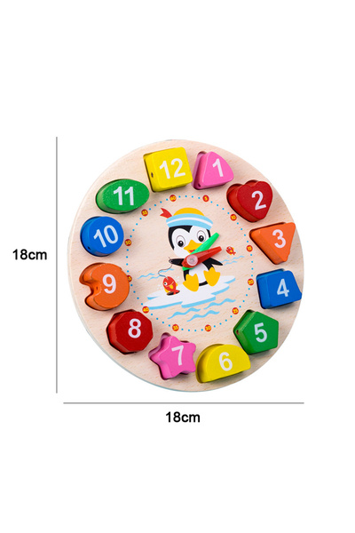 Choice9 1 Hot Kids Montessori Wooden Toys Macaron Blocks Learning Toy Baby Mu...