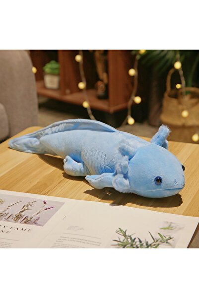 Choice 45cm Blue 45cm Kawaii Colorful Newt Plush Toy Stuffed Cute Axolotl Sal...