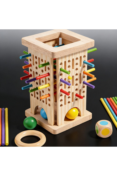 Choice Wooden Stick Pulling Wooden Stick Pulling Game Kids Multicolor Sticks ...