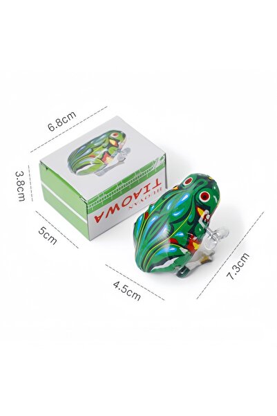 Choice 1Pcs Classic Tin Clockwork Clockwork Toy Jumping Frog Children's Vinta...