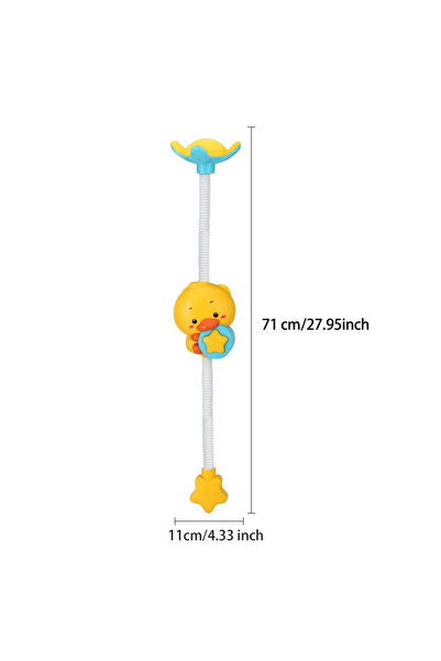 Choice duck New Cute Duck Shower Electric Bath Toy for Kids Interactive Water...