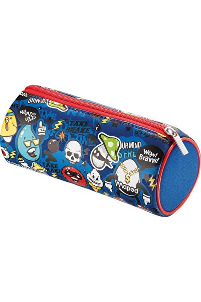 Maped Empty Pencil Case (Pencil Bag) Street Art (Assorted Color 1 Piece)934850
