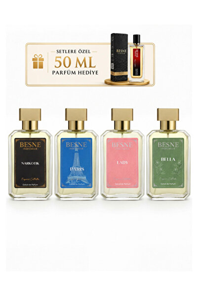 besneparfum Besne Parfüm 2 Erkek 2 Kadın Set