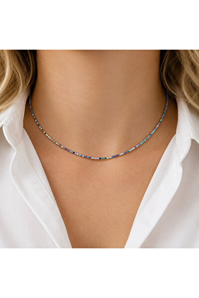 PIETRICELE Colier Rainbow Snake