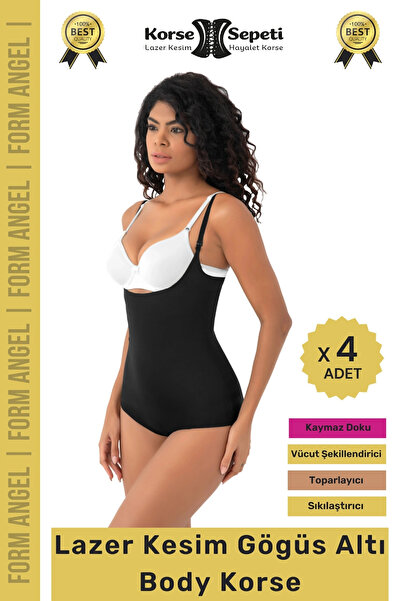 Denguva # Corset Non-Visible Recovery Body Shaping Laser Cut Underbust Bady C...