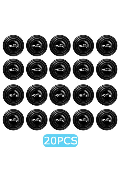 Choice1 20pcs with logo 10-20pcs Car Door Silicone Anti Shock Pad Universal T...