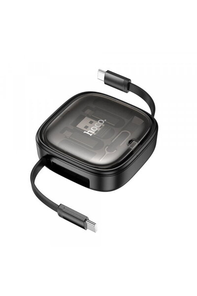 hoco. Cablu Date si Incarcare USB-C - USB-C HOCO U140, 60W, 0.95m, Negru