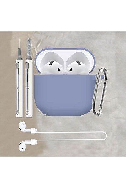 Choice For airpods 4 Dim Gray Silicone Earphone Case For AirPods 4 Case Wirel...