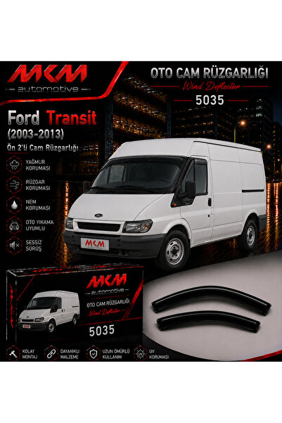 MKM Ford Transit Ön Mugen Cam Rüzgarlığı 2003-2013
