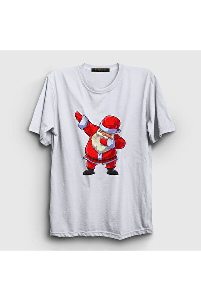 Presmono Unisex beli Dabbing Deda Mraz Deda Mraz Nova godina T-shirt 269060tt