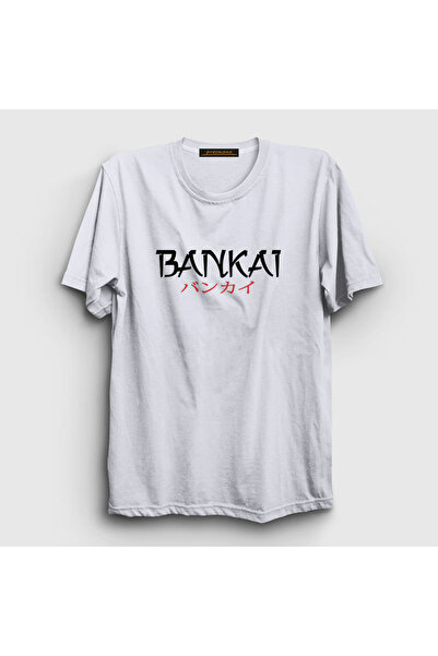 Presmono Unisex White Bankai Anime Bleach T-shirt126990tt