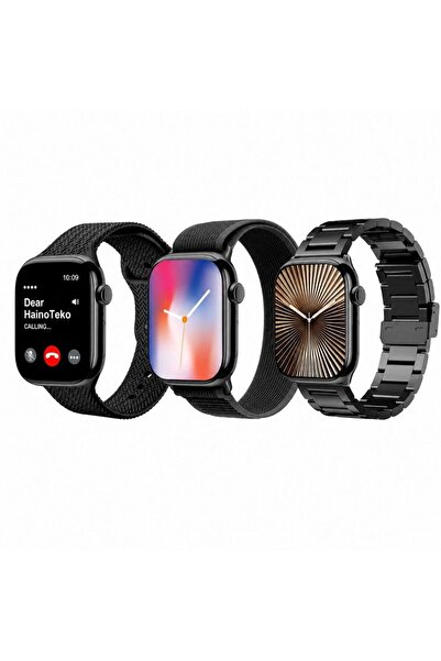 haino teko germany Haino Teko Watch Ultra 10 Amoled Ekran WaterProof 3 Kordon...