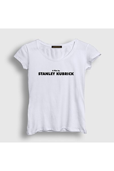 Presmono Women's White a Clockwork Horseman T-Shirt by Kubrick Cinema Directo...