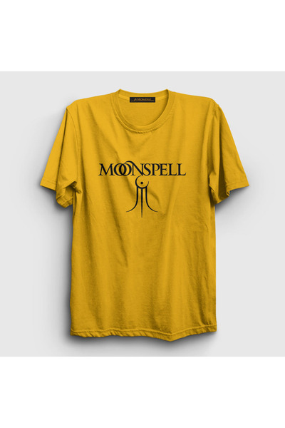 Presmono Unisex žuti trozubac Moonspell T-shirt 165541tt