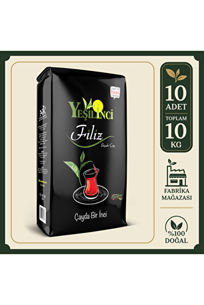 YEŞİLİNCİ ÇAY Yeşilinci Filiz Çay 1 Kg X 10 Adet