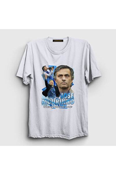 Presmono Jose Murinjo Unisex Bela T-shirt - Poseban model 429780tt