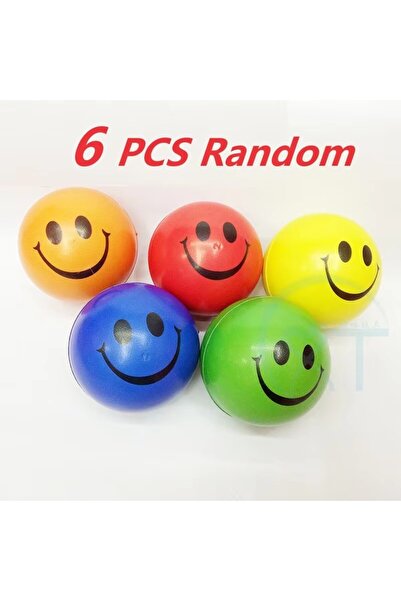 Choice10 6Pcs B Face6.3cm 6 Pcs Toys Stress Ball Anxiety Relief For Boys Girl...