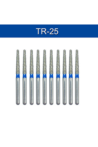 Choice41 10pcs TR-25 10pcs Tomenty Dental Diamond Bur FG Drills Dia 1.6mm Den...