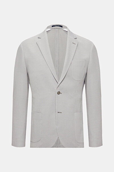 W Collection GRİ DÜĞMELİ CEKET