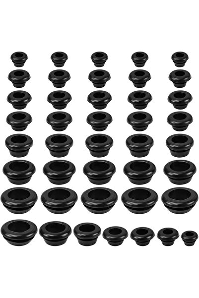 Choice 70pcs 70Pcs Grommet Kit Cable Wire Hole Grommets for Automotive Wiring...