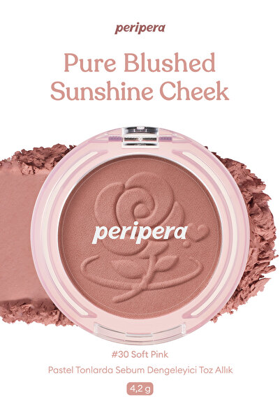 PERIPERA Gül Tonlarında Yumuşak, Jel Dokulu Allık Pure Blushed Sunshine Cheek...