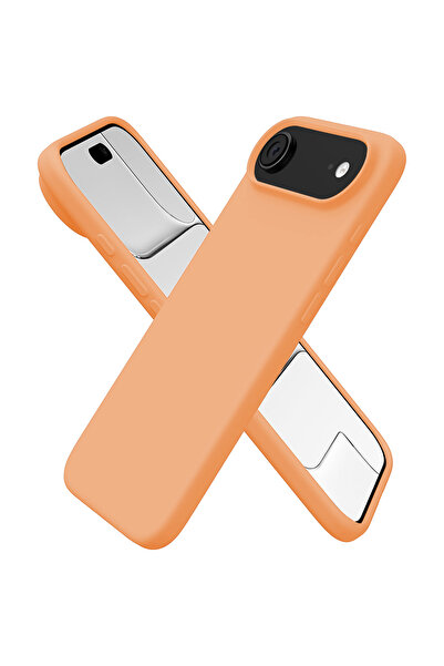 Casey Studios Apple iPhone 17 Air Калъф, силиконов, микрофибър, тънък, повдиг...