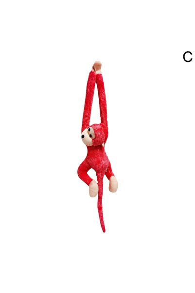 Choice7 C 60CM Long Arm Monkey Plush Gift Anti-collision Banana Monkey Curtai...
