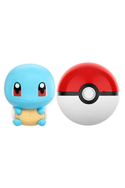 choice2 Squirtle Anime Pokemon PokeBall Mini Doll Action Figures Pikachu Char...