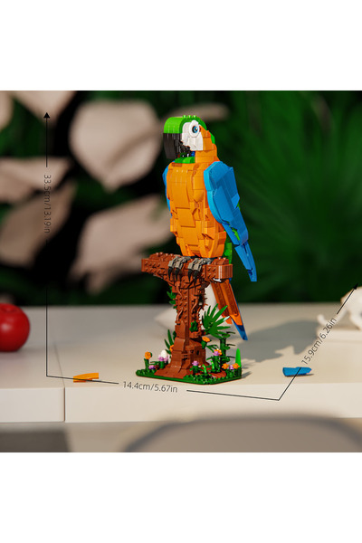 Choice T2113 1138PCS Parrot Building Blocks Toys Model Parrot Assemble Puzzle...