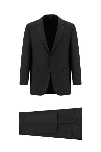 Abdullah Kiğılı 4 Drop Relaxed Fit Relaxed Fit Wool Suit