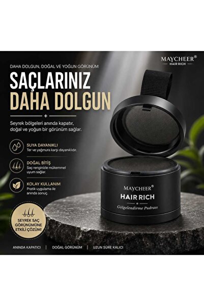 Maycheer Hair Rich Saç ve Kaş Gölgelendirme Pudrası Kaş doldurma kaş farı kaş...