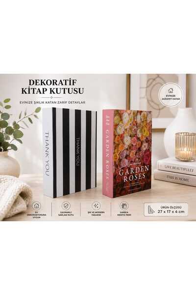 NARİBA Dekoratif Kitap Kutusu