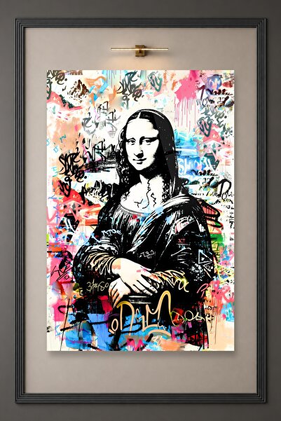 HMDS CONCEPT Mona Liza, Pop Art, Slikanje na staklu 197