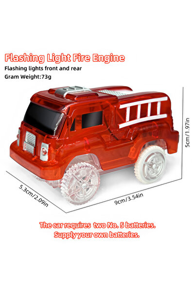 Choice4 HSXFC-light Magic Glowing Race Cars, Police Jeep Electric Toys, LED R...