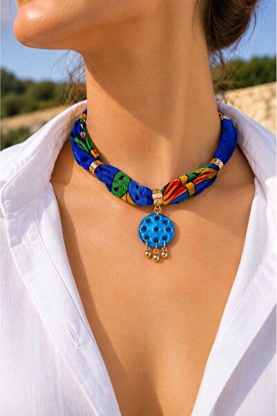 shop Yörük Otantik Güneş Süryani Taşı Kolye İki Farklı Renk Seçeneği