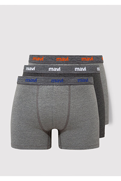 Mavi Gray 3-Piece Basic Boxer Set - 0911407 -23854