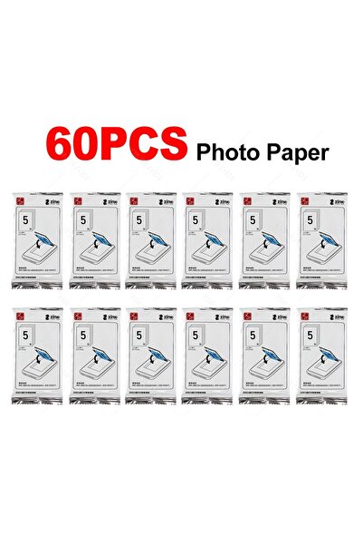 choice2 Photo Paper-60PCS 10/20/40/60pcs Zink Sticker Papers 2x3 Inches for H...